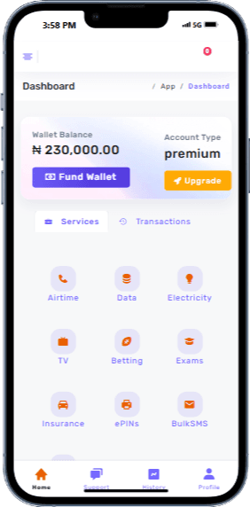 mobile app
